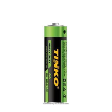 Carbone zinc 1.5V aa batterie bonne qualité de marque Margaux